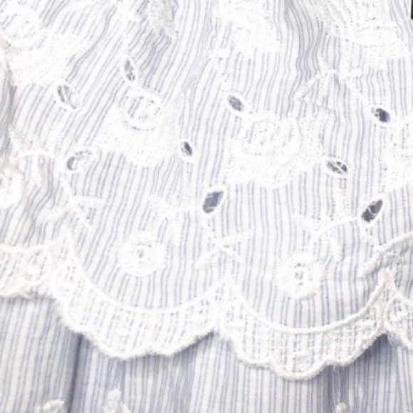 Romeo And Juliette Couture off shoulder eyelet detail summer dress - Picture 3 of 6